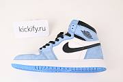 Nike Air Jordan 1 Retro High White University Blue Black 555088-134 - 2
