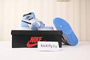 Nike Air Jordan 1 Retro High White University Blue Black 555088-134 - 3