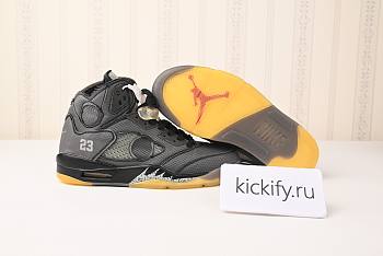 Nike Air Jordan 5 Retro Off-White Black CT8480-001