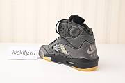 Nike Air Jordan 5 Retro Off-White Black CT8480-001 - 3