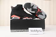 Nike Air Jordan 6 Retro Infrared Black 384664-023 - 5