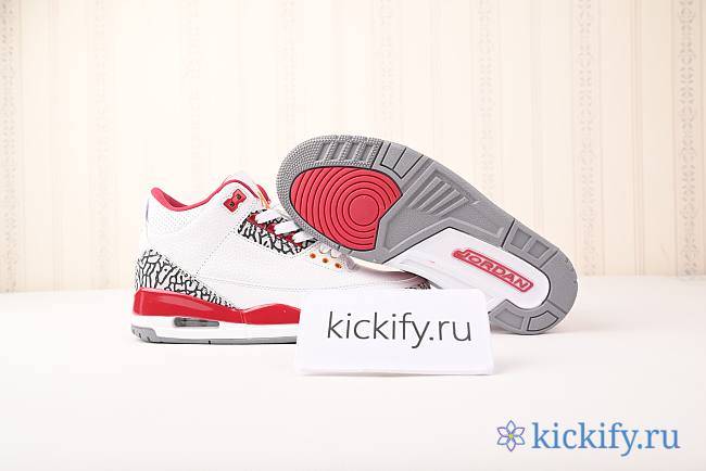 Nike Air Jordan 3 Retro Cardinal Red  CT8532-126 - 1