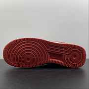 L0uis Vittan Nike Air Force 1 Low By Virgil Abloh White Red LD0232 - 4