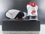 Nike Air Jordan 5 Retro Fire Red Silver Tongue (2020) DA1911-102 - 2