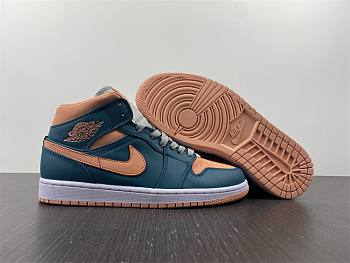 Nike Air Jordan 1 Mid Dark Teal Green (W)BQ6472-308