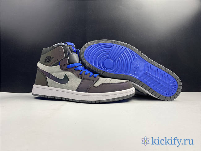 Nike Air Jordan 1 LPL x Air Jordan 1 Zoom Comfort gray-purple chameleon DD1453-001 - 1