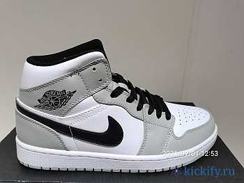Nike Air Jordan 1 Mid Light Smoke Grey 554724-092