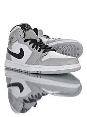 Nike Air Jordan 1 Mid Light Smoke Grey 554724-092 - 4