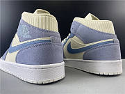 Nike Air Jordan 1 Mid Mixed Textures Blue DA4666-100 - 2