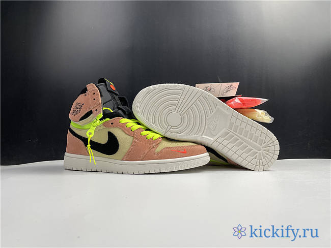 Nike Air Jordan 1 High Switch Peach CW6576-800 - 1
