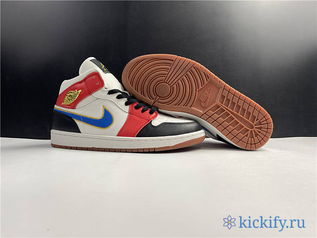 Nike Air Jordan 1 Mid Let(Her)Man DC1426-100 - 1