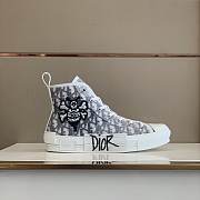 D1or And Shawn B23 High Top Bee Embroidery - 1