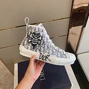 D1or And Shawn B23 High Top Bee Embroidery - 4