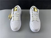 Nike Air Jordan 1 Low White Metallic Gold CZ4776-100 - 5