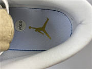 Nike Air Jordan 1 Low White Metallic Gold CZ4776-100 - 3