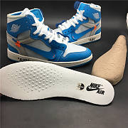 Nike Air Jordan 1 Retro High Off-White University Blue AQ0818-148 - 3