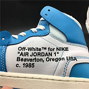 Nike Air Jordan 1 Retro High Off-White University Blue AQ0818-148 - 6