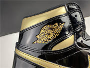 Nike Air Jordan 1 Retro High Black Metallic Gold (2020) 555088-032 - 2