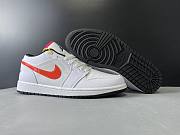 Nike Air Jordan 1 Low White Multi-Color CW7009-100 - 1