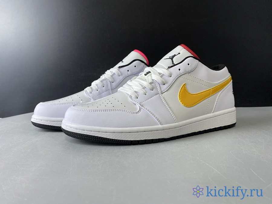 Nike Air Jordan 1 Low White Multi-Color CW7009-100 - kickify.ru
