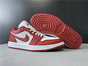 Nike Air Jordan 1 Low Gym Red White 553558-611 - 1