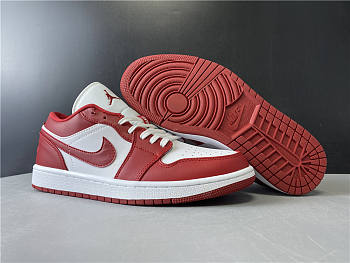 Nike Air Jordan 1 Low Gym Red White 553558-611