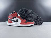 Nike Air Jordan 1 Mid Chicago Toe 554724-069 - 1