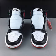 Nike Air Jordan 1 Retro High Satin Black Toe CD0461-016 - 6