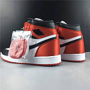Nike Air Jordan 1 Retro High Satin Black Toe CD0461-016 - 5