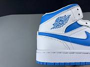 Nike Air Jordan 1 MID AJ1 North Carolina Blue White Blue BQ6472-114 - 5