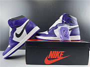 Nike Air Jordan 1 Retro High Court Purple White 555088-500 - 5