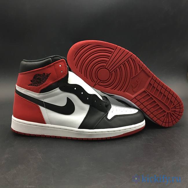 Nike Air Jordan 1 Retro Black Toe 555088-125 - 1