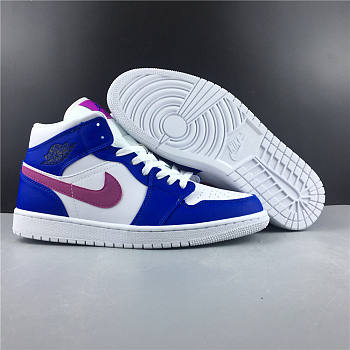 Nike Air Jordan 1 Mid Hyper Royal Hyper Violet 554724-451
