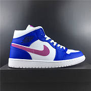 Nike Air Jordan 1 Mid Hyper Royal Hyper Violet 554724-451 - 2