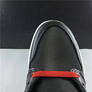Nike Air Jordan 1 Retro High Black Satin Gym Red 555088-060 - 3