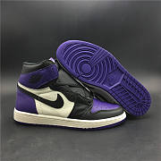 Nike Air Jordan 1 Retro High Court Purple 555088-501 - 1