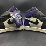 Nike Air Jordan 1 Retro High Court Purple 555088-501 - 4