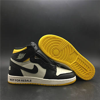 Nike Air Jordan 1 Retro High Not For Resale Varsity Maize 861428-107