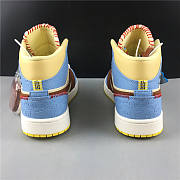 Nike Air Jordan 1 Mid SE Fearless Maison Chateau Rouge CU2803-200 - 6