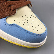 Nike Air Jordan 1 Mid SE Fearless Maison Chateau Rouge CU2803-200 - 2