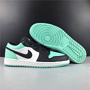 Nike Air Jordan 1 Low Emerald Toe 553558-117 - 1