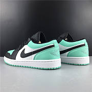 Nike Air Jordan 1 Low Emerald Toe 553558-117 - 2