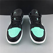 Nike Air Jordan 1 Low Emerald Toe 553558-117 - 5