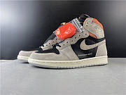 Nike Air Jordan 1 Retro High Neutral Grey Hyper Crimson 555088-018 - 6