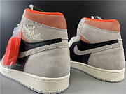 Nike Air Jordan 1 Retro High Neutral Grey Hyper Crimson 555088-018 - 3