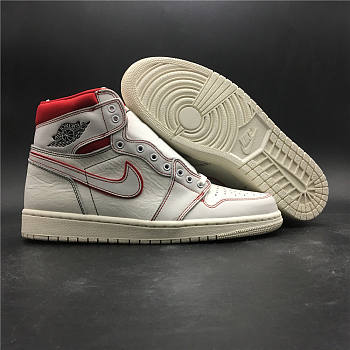 Nike Air Jordan 1 Retro High Phantom Gym Red 555088-160