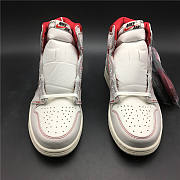 Nike Air Jordan 1 Retro High Phantom Gym Red 555088-160 - 3
