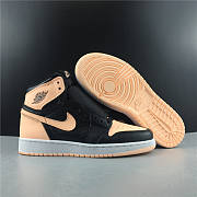 Nike Air Jordan 1 Retro High Black Crimson Tint 555088-081 - 1