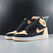 Nike Air Jordan 1 Retro High Black Crimson Tint 555088-081 - 5