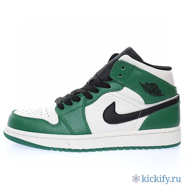Nike Air Jordan 1 Mid Pine Green 852542-301 - 1